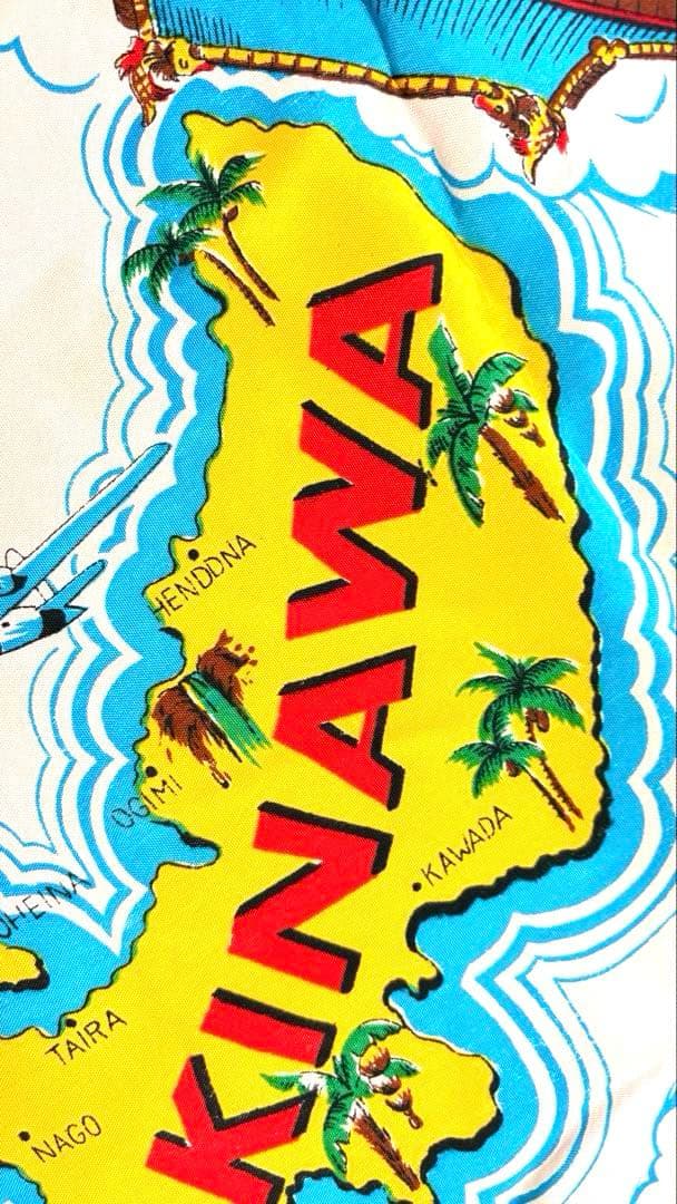 沖縄スーベニアスカーフ OKINAWA Souvenir Scarf 60s