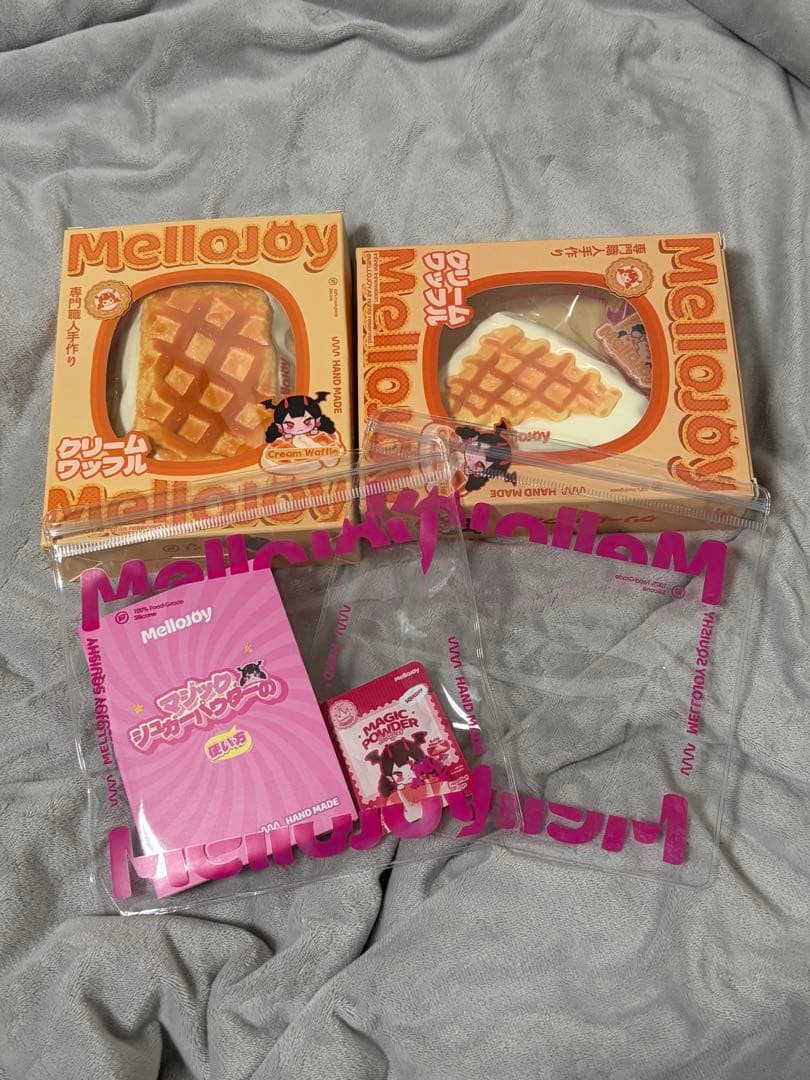 【mellojoy】【メロジョイ】クリームワッフル スクエア ・さんか
