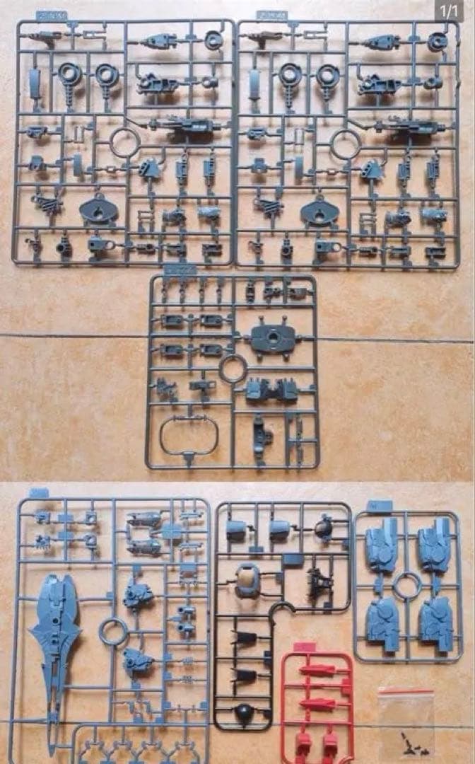 MG 1/100 シナンジュ 金属改造パーツ