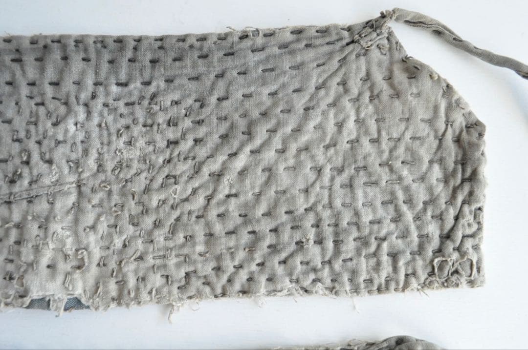 脚絆 襤褸 刺子 藍染 古布 骨董 美術 レトロ 古物 古道具 アンティーク