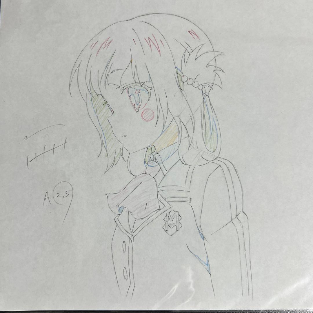 凪のあすから 生原画 美海