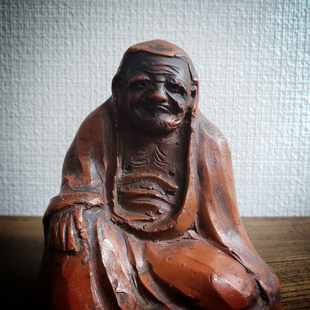 達磨　達磨大師　だるま　焼き物　人形　大正ロマン