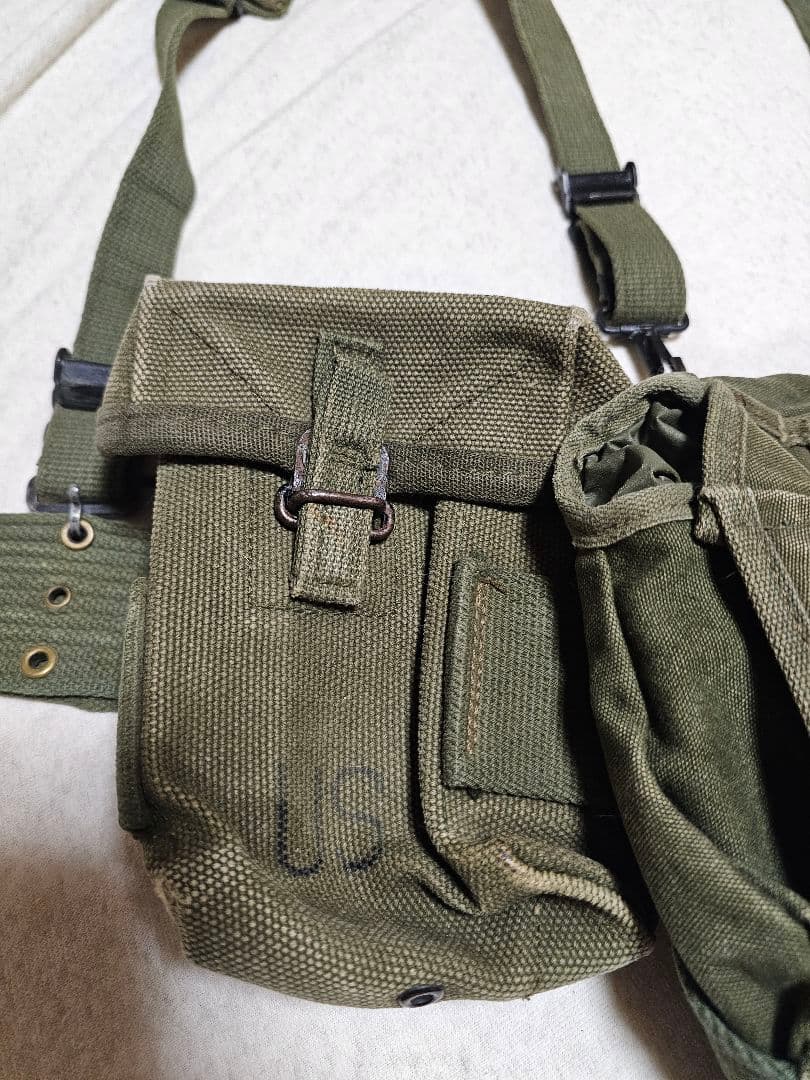 【実物】ベトナム戦争 m1956装備セット