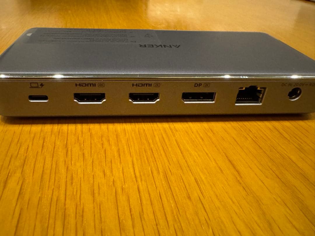 ANKER 563 USB-C 10in1ドッキングステーション