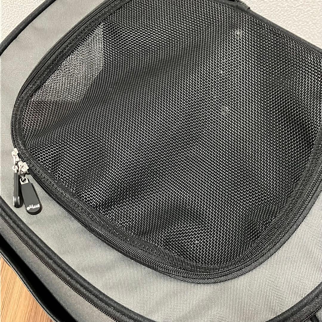 お値引き⭐️eMus 犬用キャリーバッグ グレー