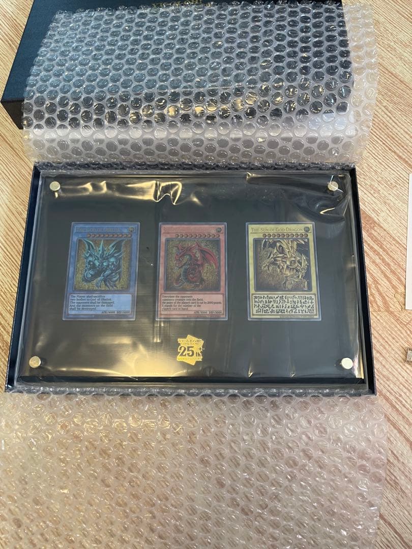 最終値下げ　OCG 遊戯王　ステンレス製　三幻神　日本版