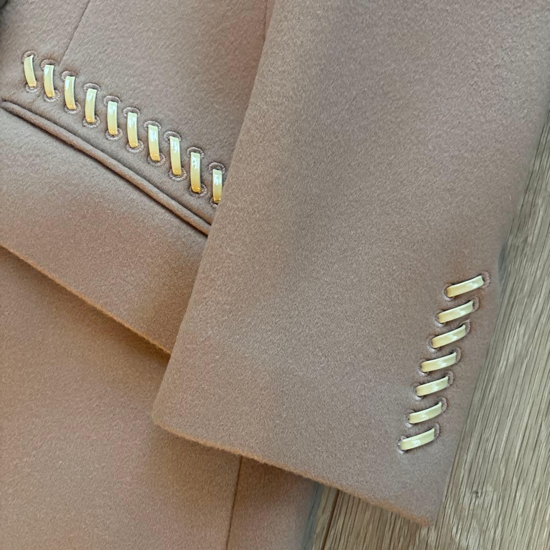 トッズ　チェスターコート　ベージュ　キャメル　40 tod's 新品