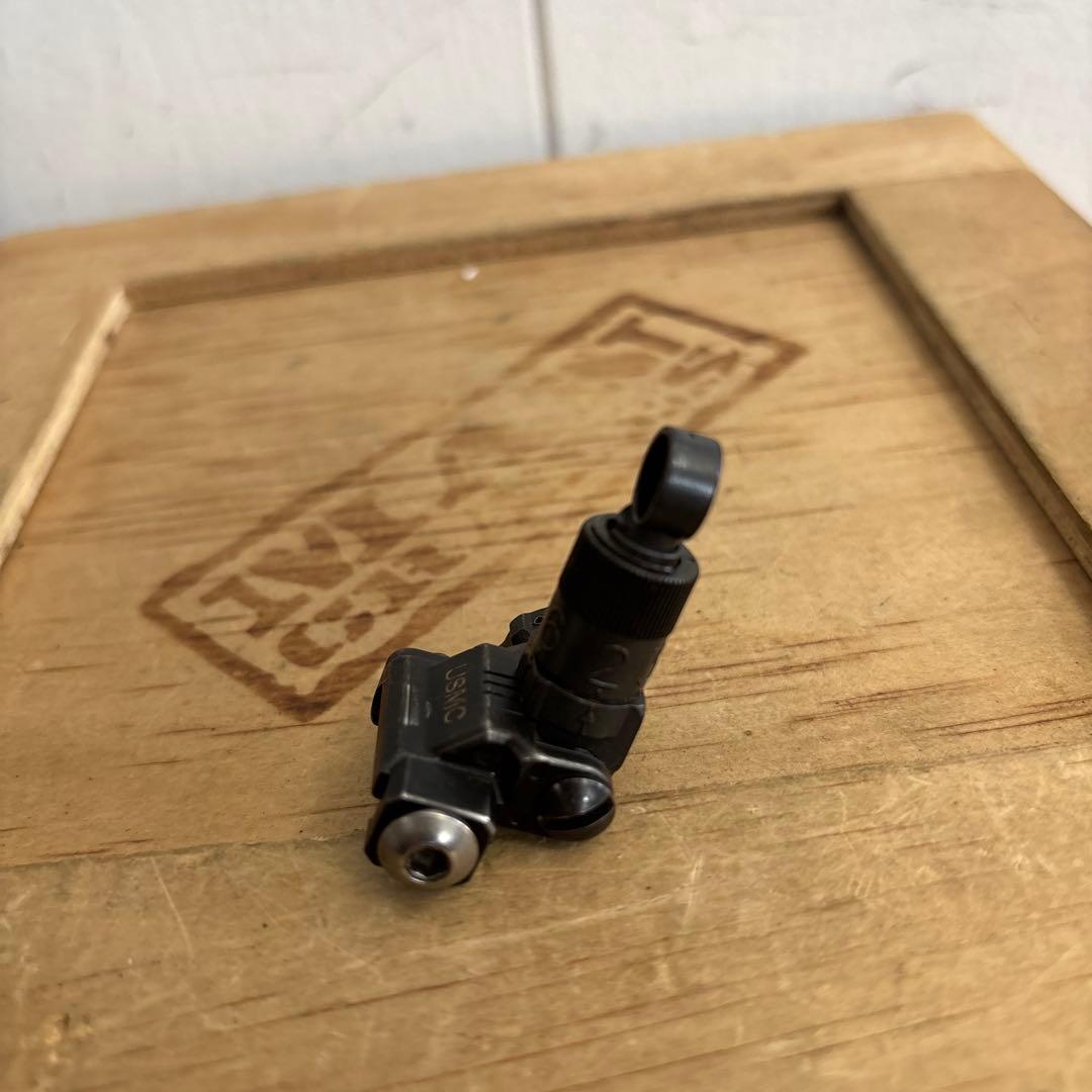 初期型　米軍実物　KNIGHTS REAR SIGHT 600 METER ⑪