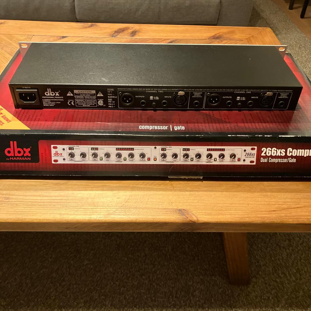 dbx 266xs ステレオコンプレッサー