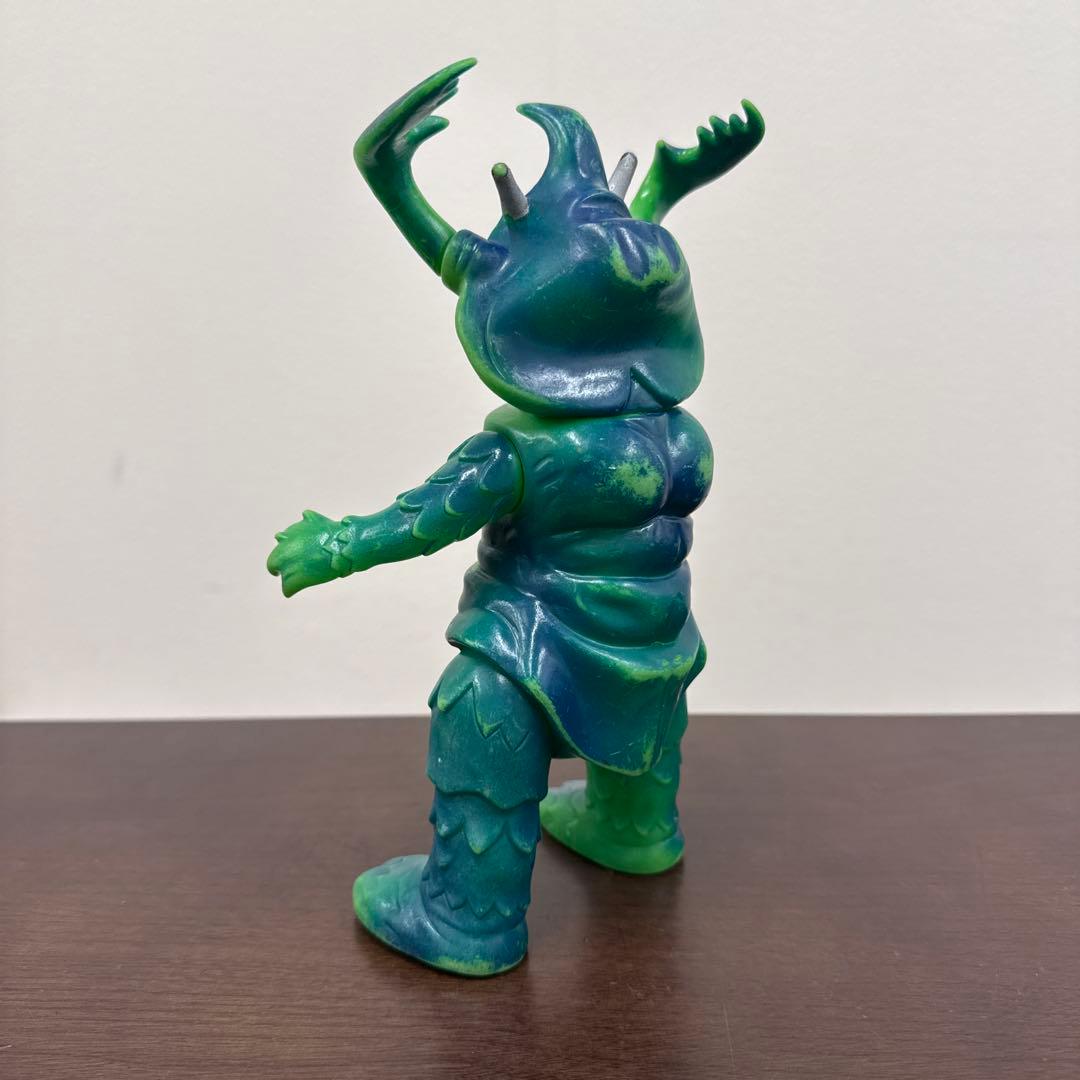 当時物　マルサン　怪獣　アントラー　ソフビ