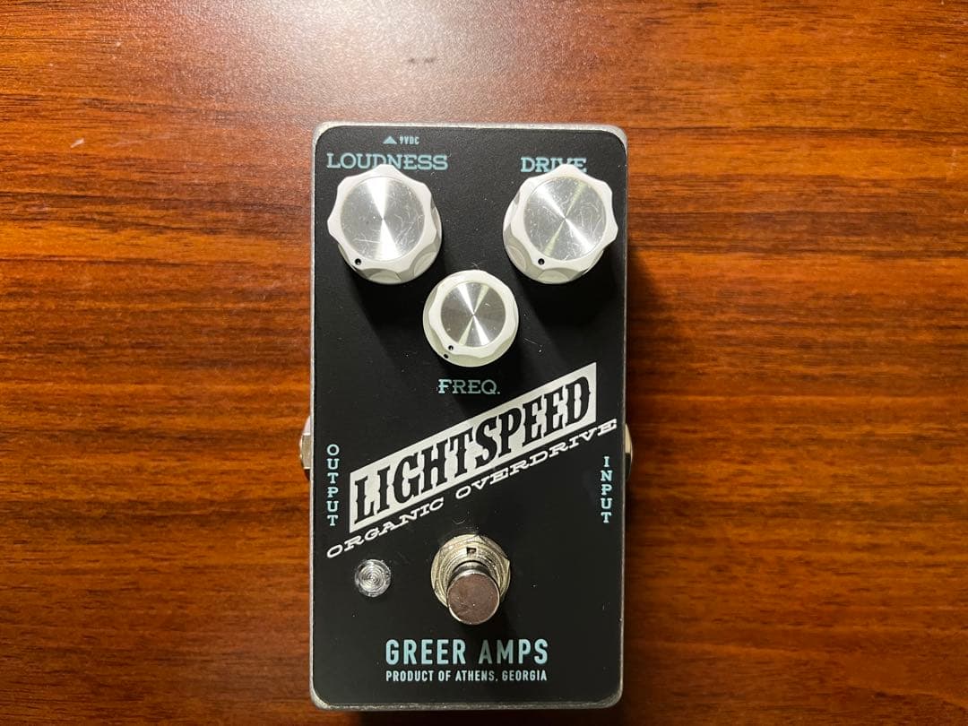 ギター Greer Amps LIGHTSPEED Organic Overdrive
