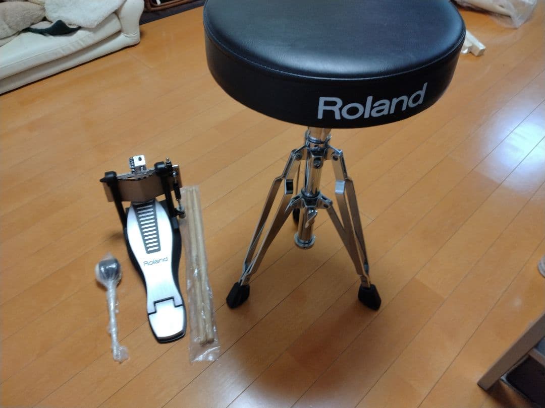 Roland DAP-3X ドラムスローン キックペダル説明書付き