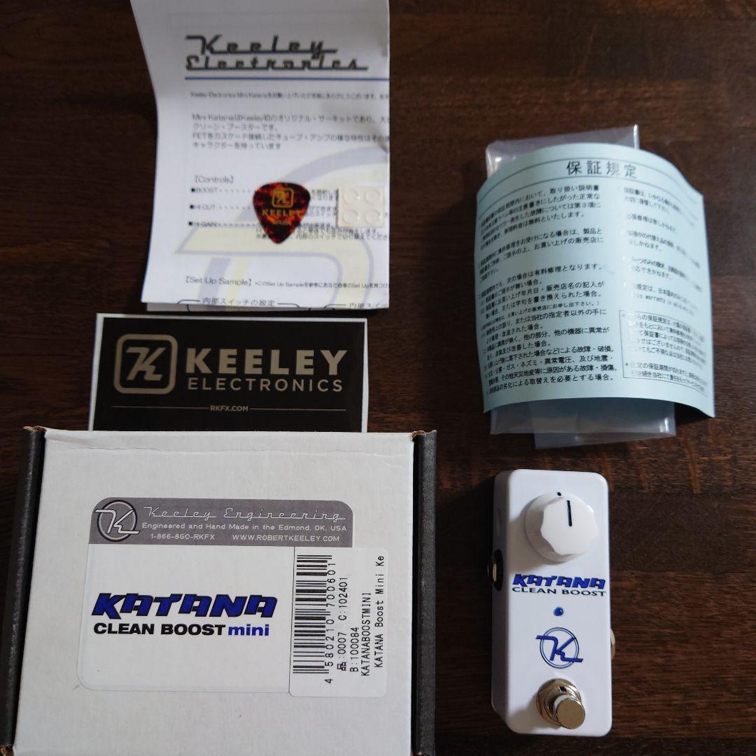 ギター Keeley KATANA BOOST mini