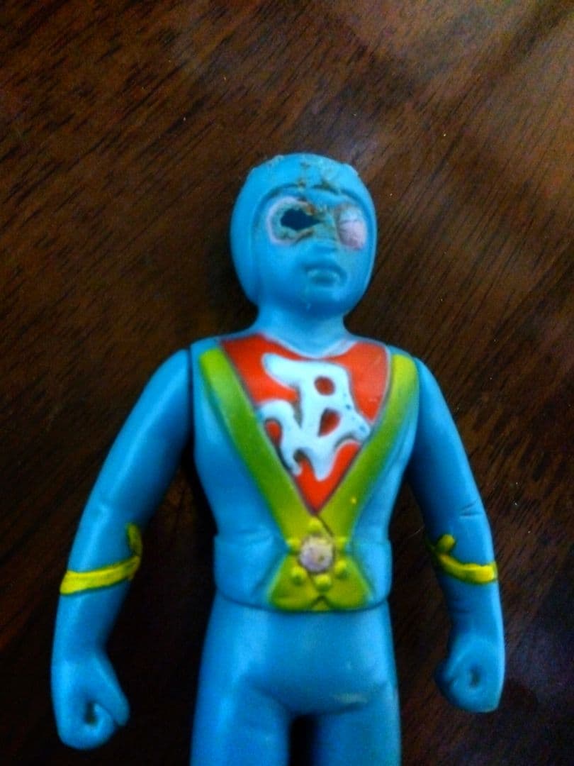 【☆ジャンク☆】1973年 光の戦士 ダイヤモンド・アイ 希少 レアフィギア