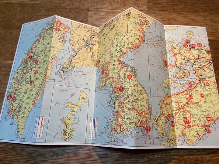 鉄道旅行地図