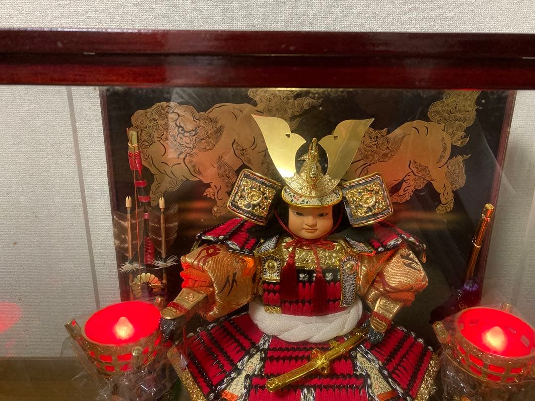 五月人形　子供大将　高さ５０センチ　未開封