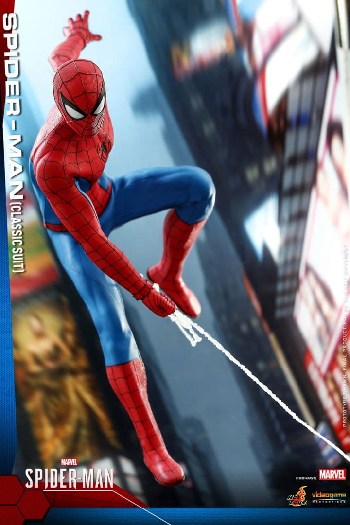 ビデオゲームマスターピース スパイダーマン クラシックスーツ