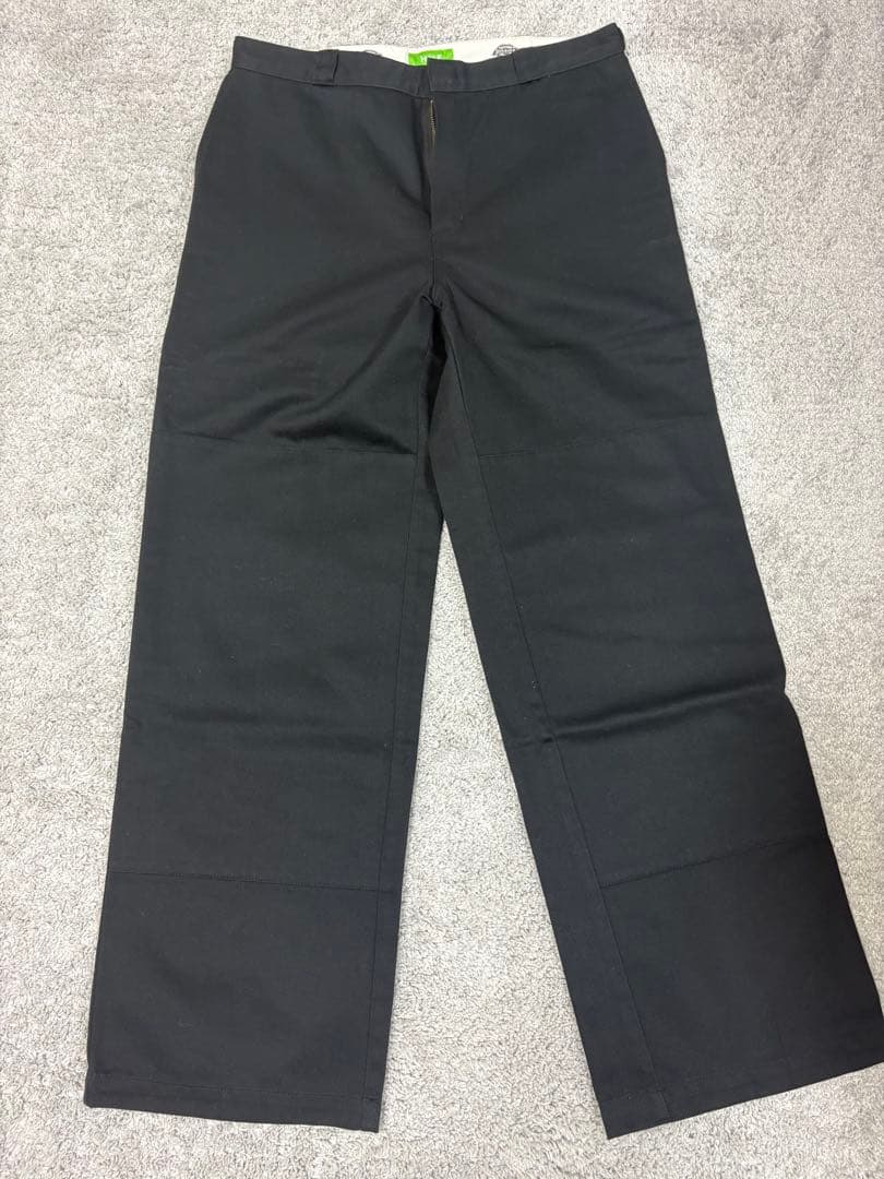 HUF・Dickiesコラボ 黒 チノパン ポケット付き レア