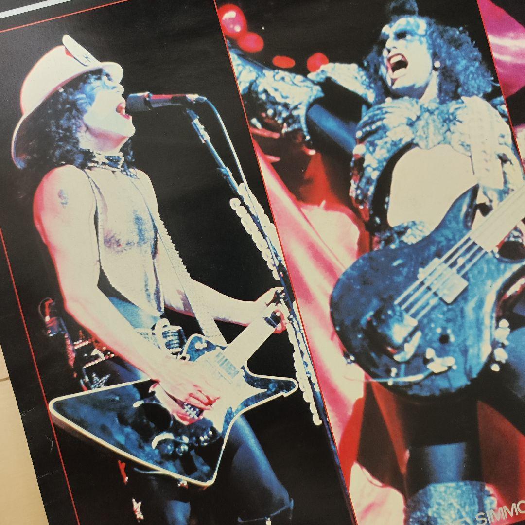 激レア!KISS 1980　ポスター♪当時物　非売品※※※ジャンク※※※