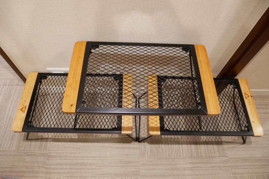 ChillCamping　 テーブル　 HiGHタイプ（本体）3台