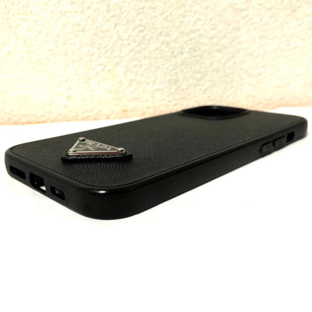 超美品✨PRADA iPhone14 Plus/Pro Maxギャランティー 黒