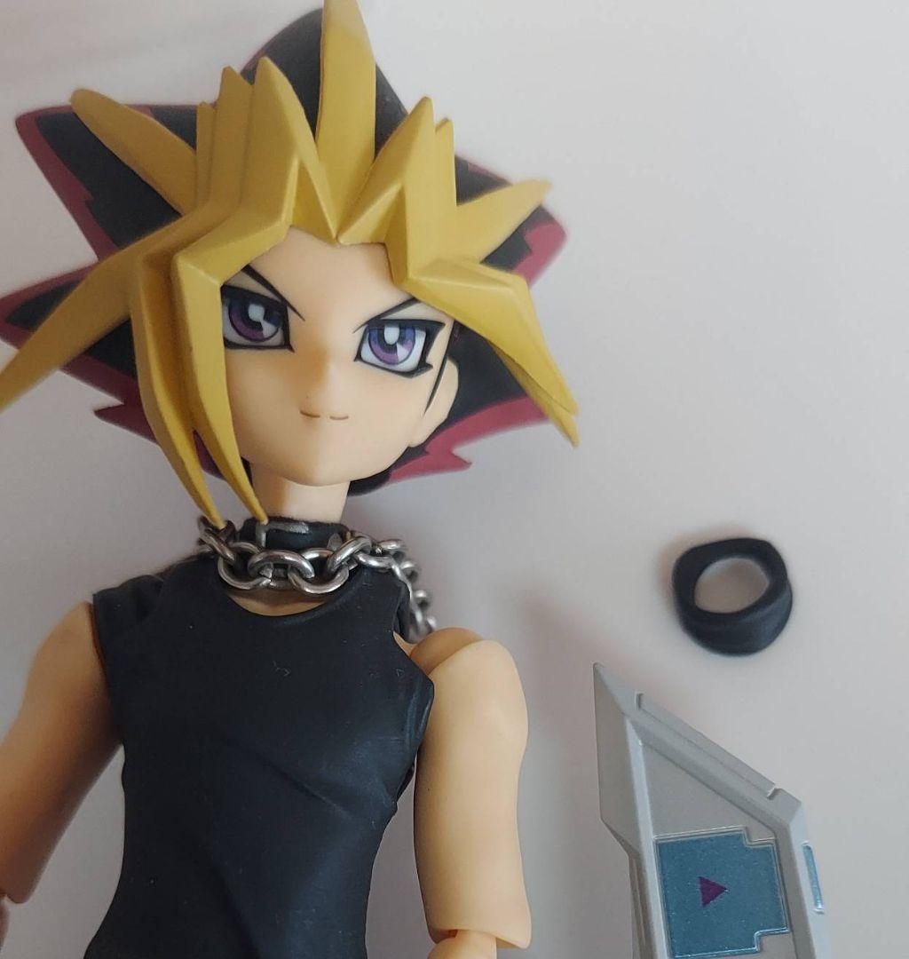 Figma 闇遊戯 キューポッシュ 闇遊戯 ヴァルカン-ログ 武藤遊戯フィギュア