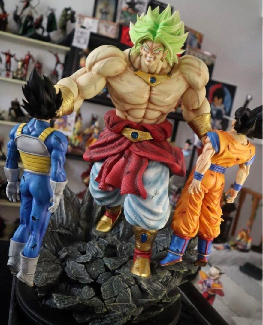 ドラゴンボール ベジータ ブロリー 孫悟空 フィギュア ガレージキット