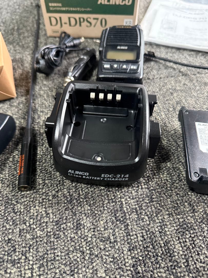 【極美品】 アルインコ DJ-DPS70 トランシーバー マイク付き