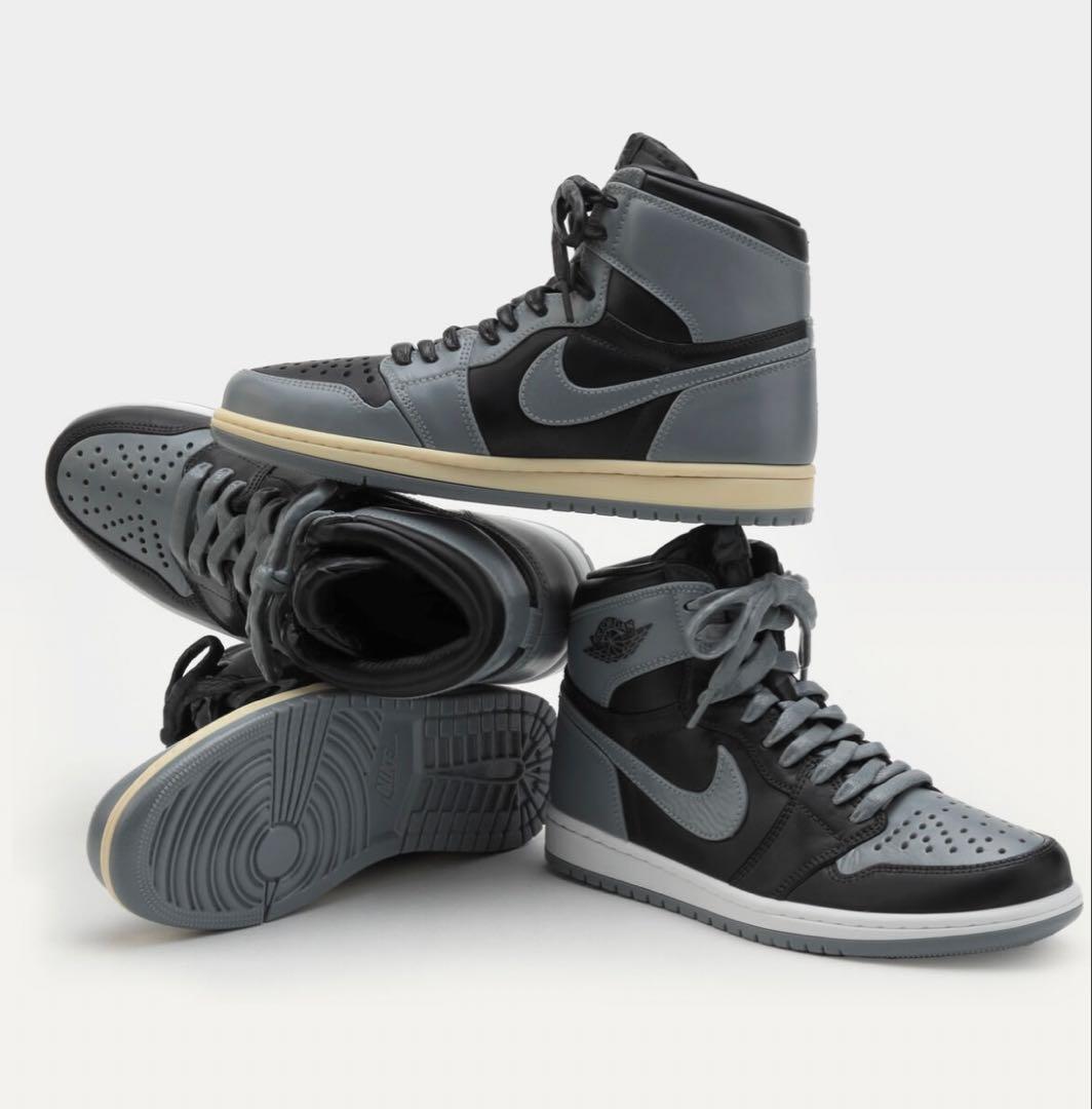 Nike Air Jordan 1 グレー/ブラック ハイカット