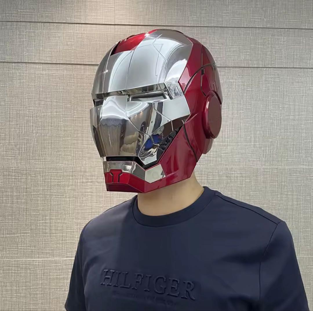 新品　AUTOKINGアイアンマン マーク5 MK5 マスク 銀