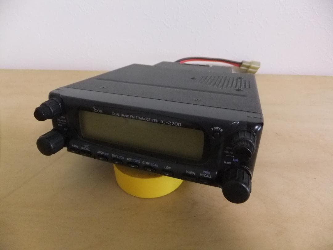 ☆アイコム　144/430/MHz帯モービル機　IC-2700D①（現状渡し）☆