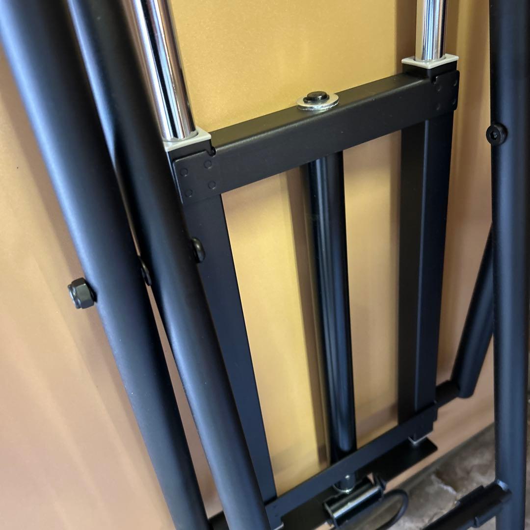 【美品】ニトリ 昇降テーブル ライザN ミドルブラウン