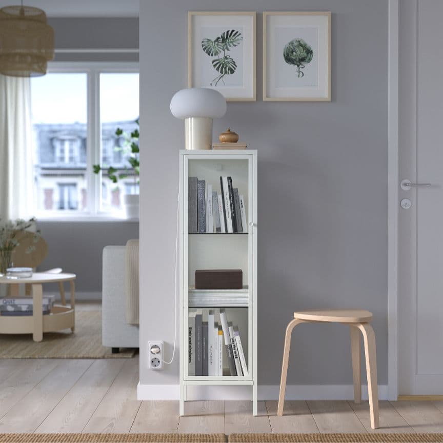 ポ*門様 【組み立て済み】IKEA BAGGEBO バッゲボー ガラスコレクショ