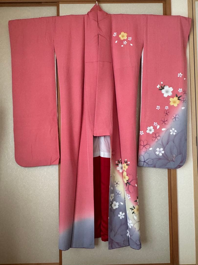 振袖セット着物用小物セット ピンク系　成人式結婚式お正月