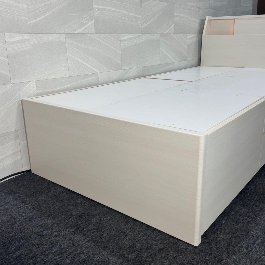 ニトリ シングル ベッドフレーム アザン3 チェスト 収納 格安 d4631