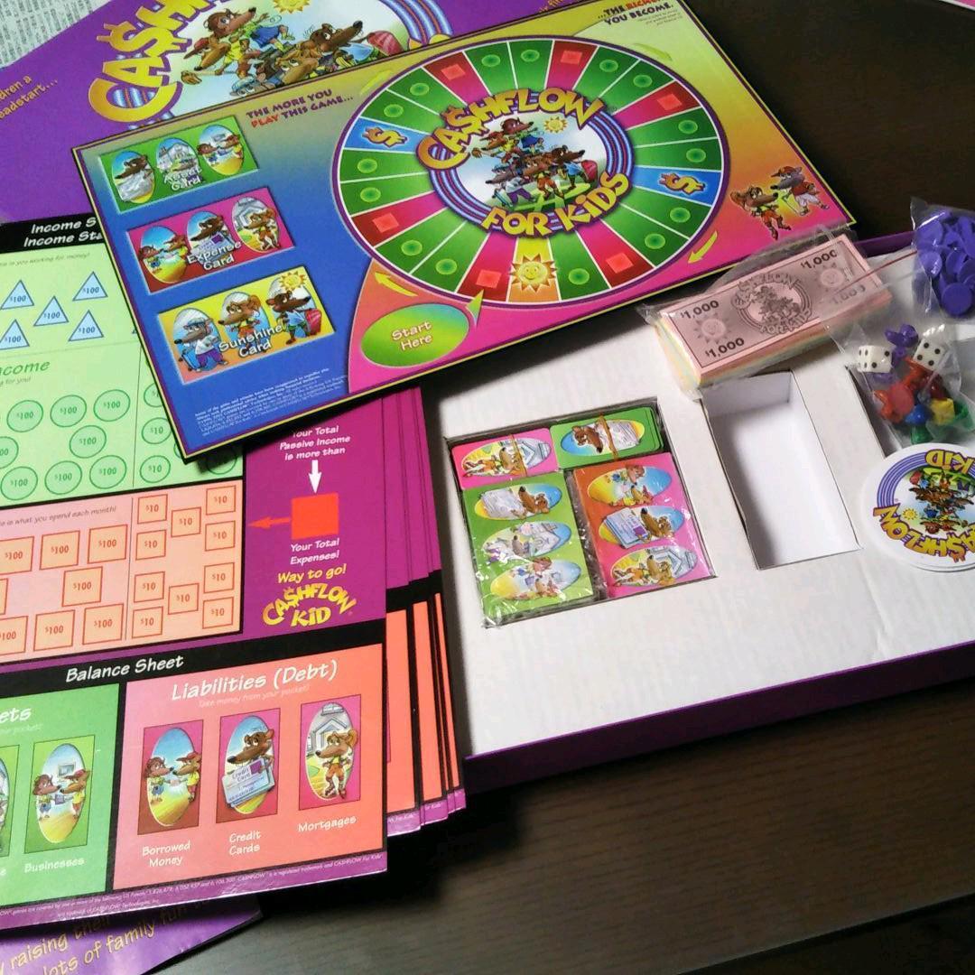 キャッシュフローゲームフォーキッズ☆金持ち父さん☆新品☆英語版