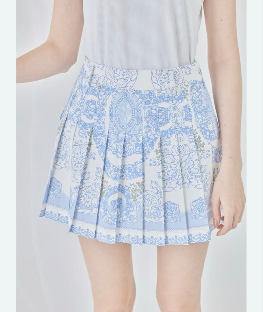 【美品】カルーセル　ボケンMonaco Skirt（blue）セット