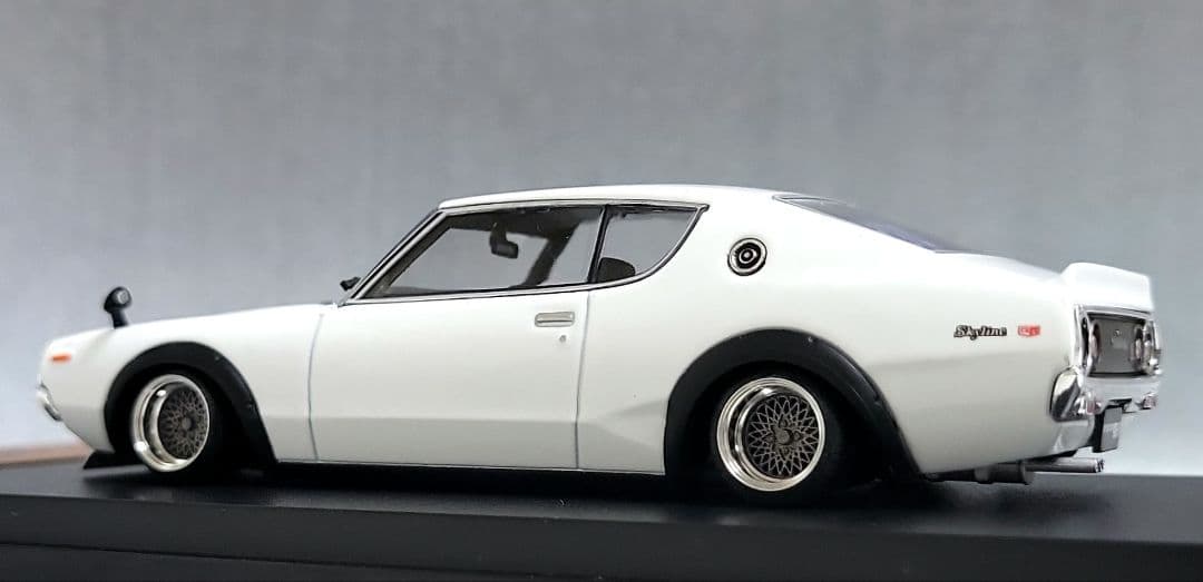 1/43　スカイライン改　ケンメリ2Dr　SSRメッシュ　アルミ製　深リム