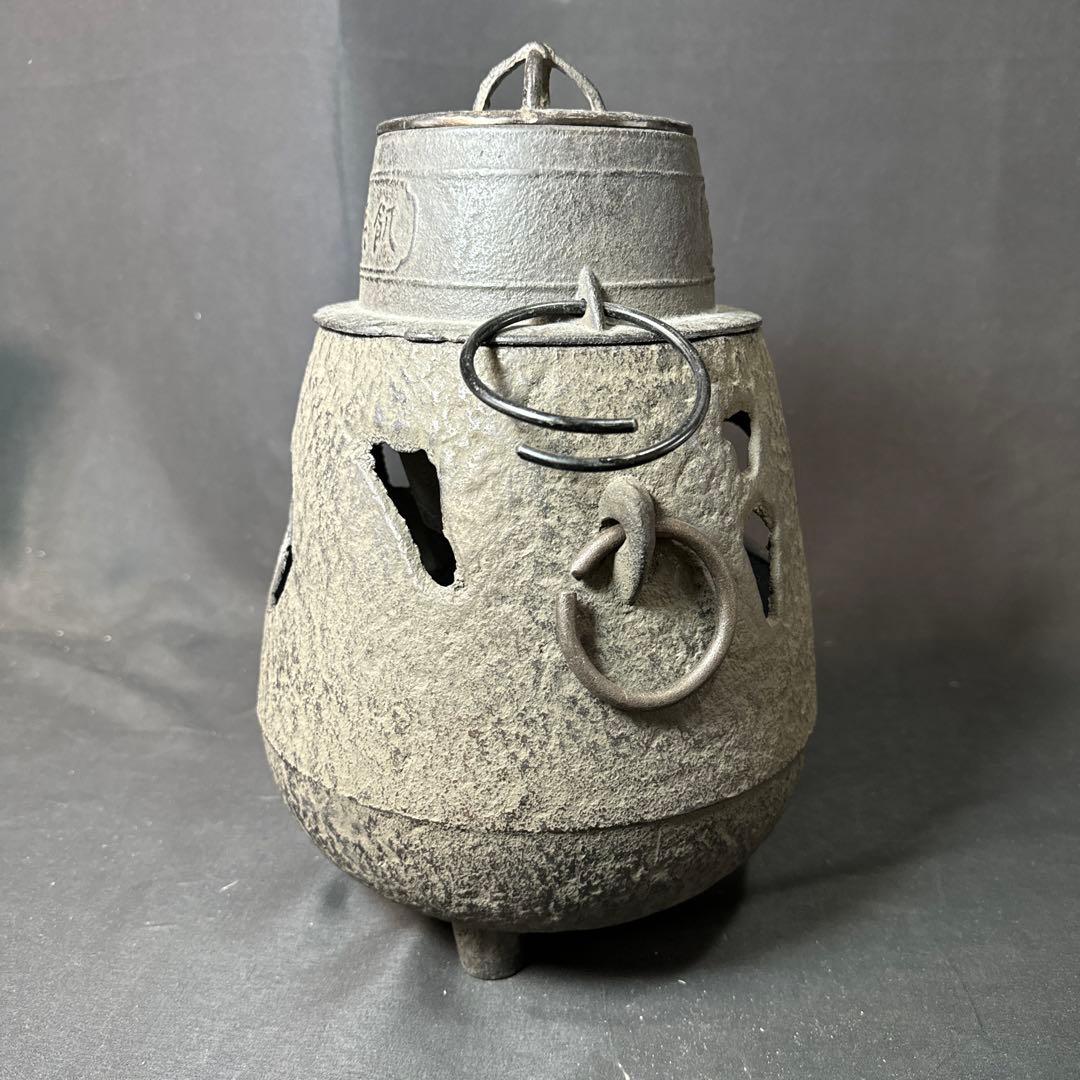 Ｆ06 送料無料　茶釜　朝鮮釜　湯沸かし　風炉釜　煎茶道具　茶道