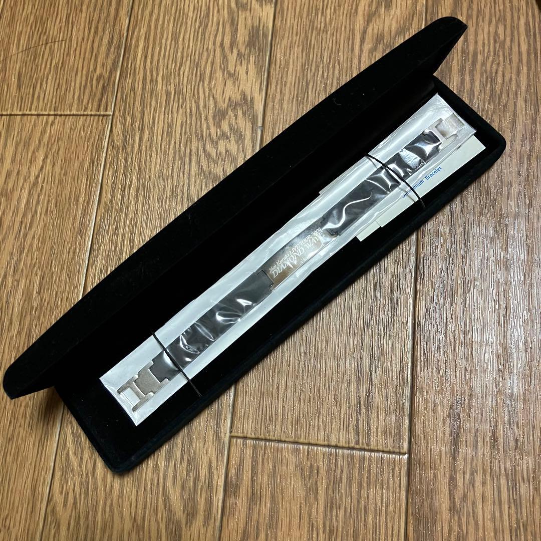 新品 倉木麻衣 ゲルマニウム ブレスレット ダイヤモンドウェーブ ツアーグッズ