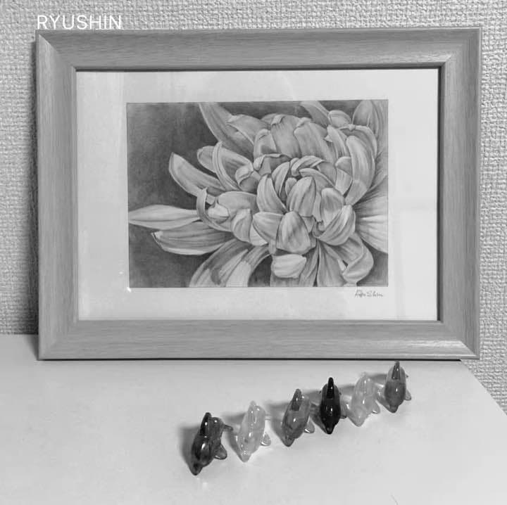 デッサン 花
