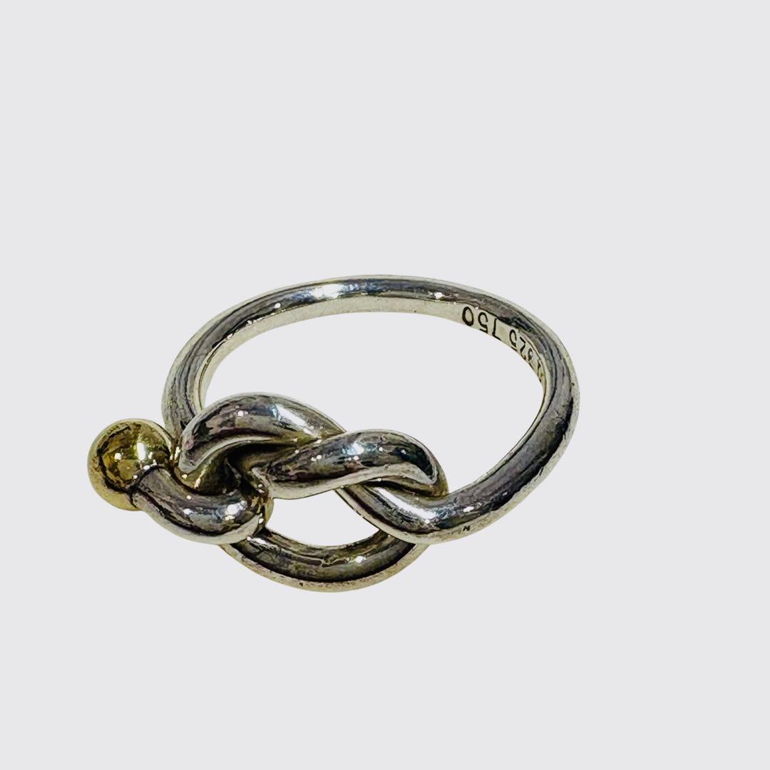 Tiffany & Co. ティファニー　リングラブノット　シルバー925　7号