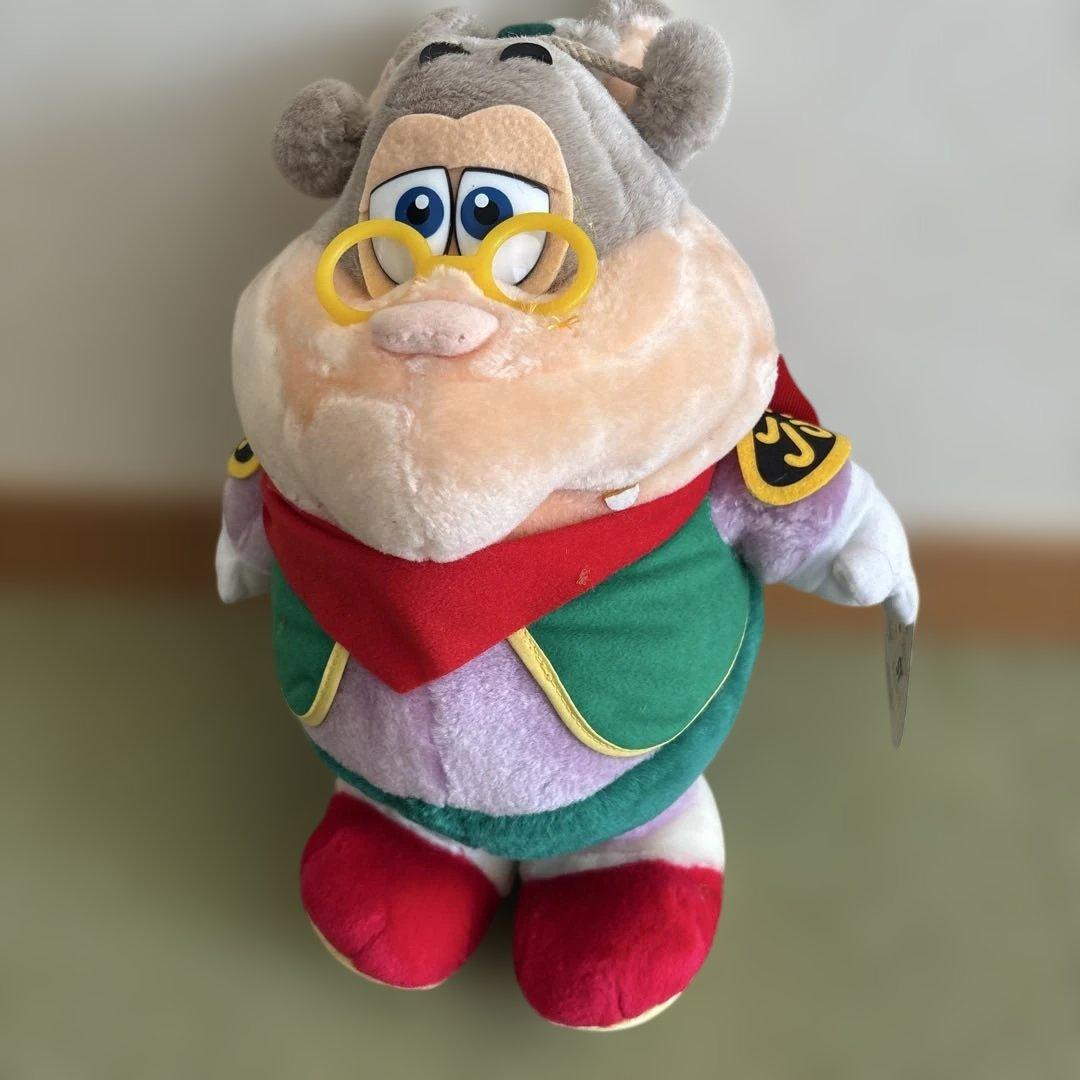 昭和レトロ　NHK 英語であそぼ　ぬいぐるみ　タグ付きSEGA