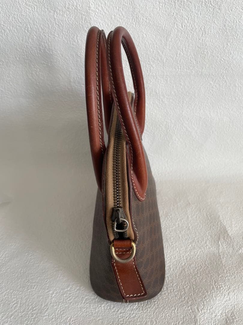 CELINE セリーヌ マカダム柄 ハンドバッグ ヴィンテージ　ジャンク