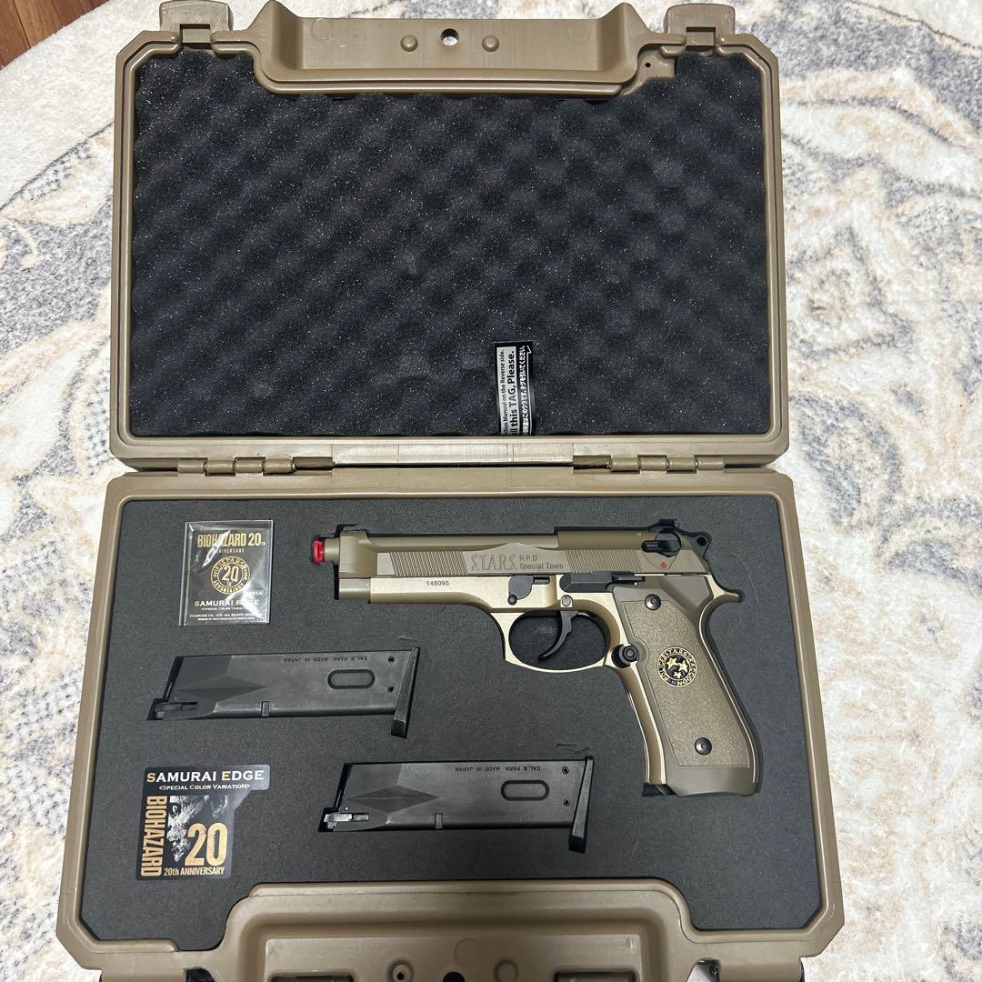 限定モデル 東京マルイ バイオハザード サムライエッジ 20周年記念モデル