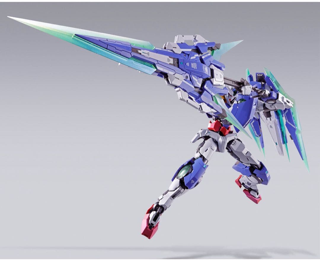 メタルビルド　ダブルオークアンタフルセイバー　l build