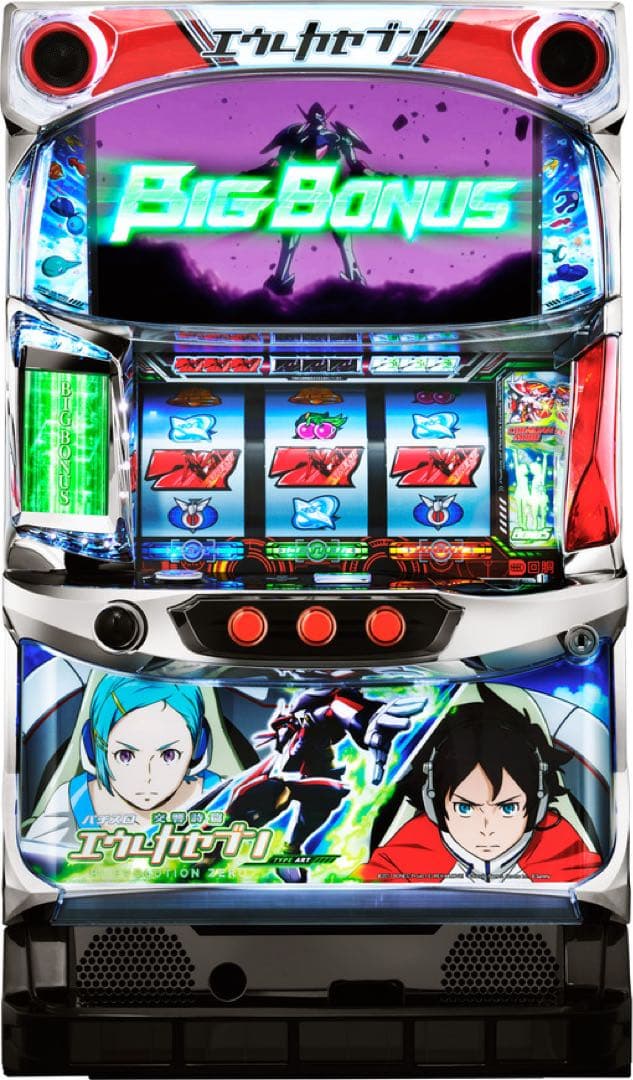 パチスロ実機　S エウレカセブンHIEVO XS 実機