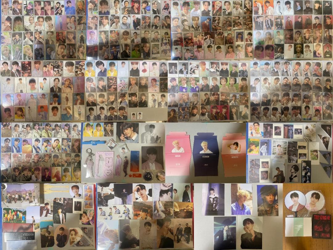 SEVENTEEN セブチ　カード　約280枚　グッズ　まとめ　セット