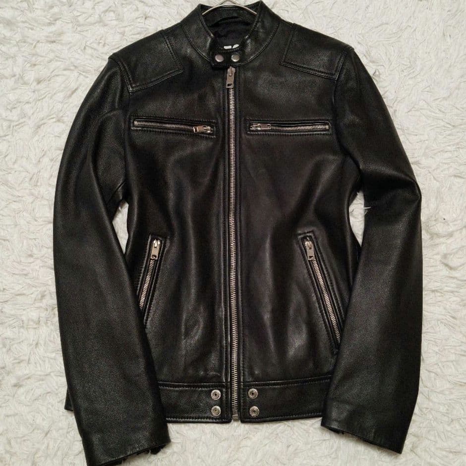 【まさや】ディーゼル☆現行　ラムレザー　QRコード　羊革