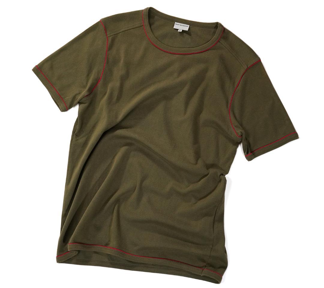 ライカ期 日本製 90s DRIES VAN NOTEN パイピング Tシャツ